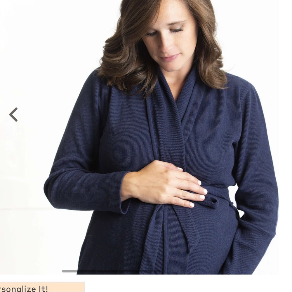 M + A organic lounge robe